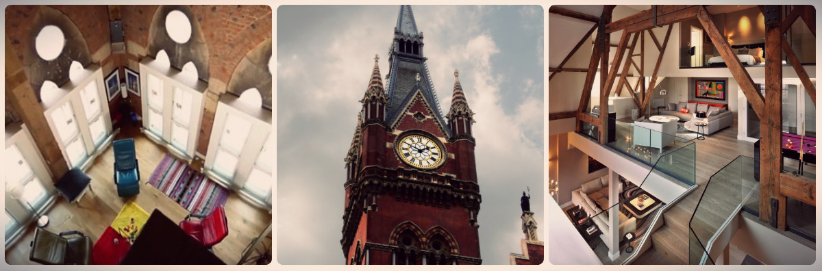 St Pancras Clock em Londres