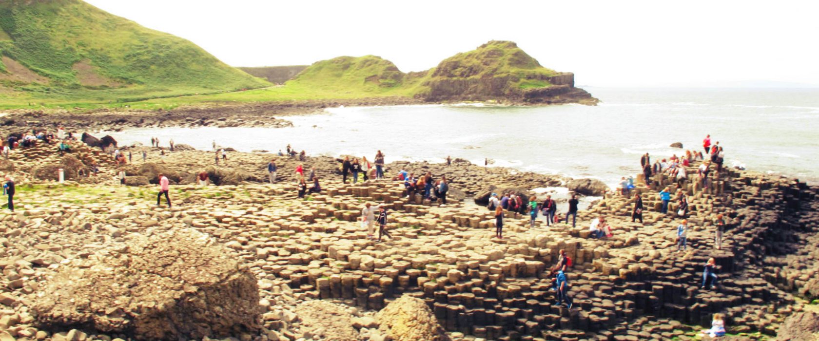 vista do giant's causeway